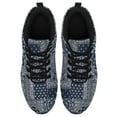 thumbnail image 2 of Blue Bandana Kerchief Paisley Shoes for Men Women Running Sneakers Breathable Casual Sport Tennis Shoes Gift for Him Her Black Size 5, 2 of 5