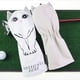 thumbnail image 2 of Cubiertas de club de golf Lindos Accesorios deportivos Impermeables Cabezales Cubiertas Cubiertas Divertidas Repuestos Deportes Repuestos Habetería de dibujos animados Cubierto en la cabeza Inevent OD003737-00, 2 of 5
