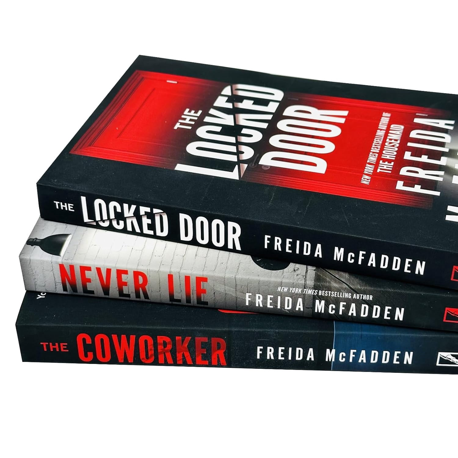 Freida McFadden Collection 3 Books Set, Never Lie, The Locked Door
