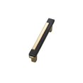 thumbnail image 1 of Cabinet Handles Solid Pullscenters Matte Black And Shiny Bright Gold Color Combined Metal Drawer Pulls Bar Cabinet Hardware For Refresh Home Im Nubic, 1 of 5