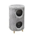 thumbnail image 4 of Sam's Pets Pufak 27" Gray Cat Tree Cylinder, 4 of 5