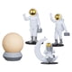 thumbnail image 3 of Estatuil decorativa de , modelo de escultura Spaceman, estatua coleccionable para hotel, decoración de pasteles, comedor, estanterías, Amarillo Baoblaze Estatuilla de estatua de astronauta, 3 of 7