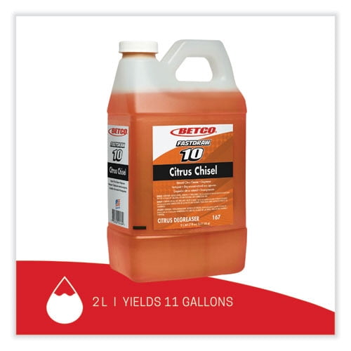 Citrus Chisel, Citrus Scent, 2 L Bottle, 4/Carton Citrus Chisel, Citrus Scent, 2 L Bottle, 4/Carton