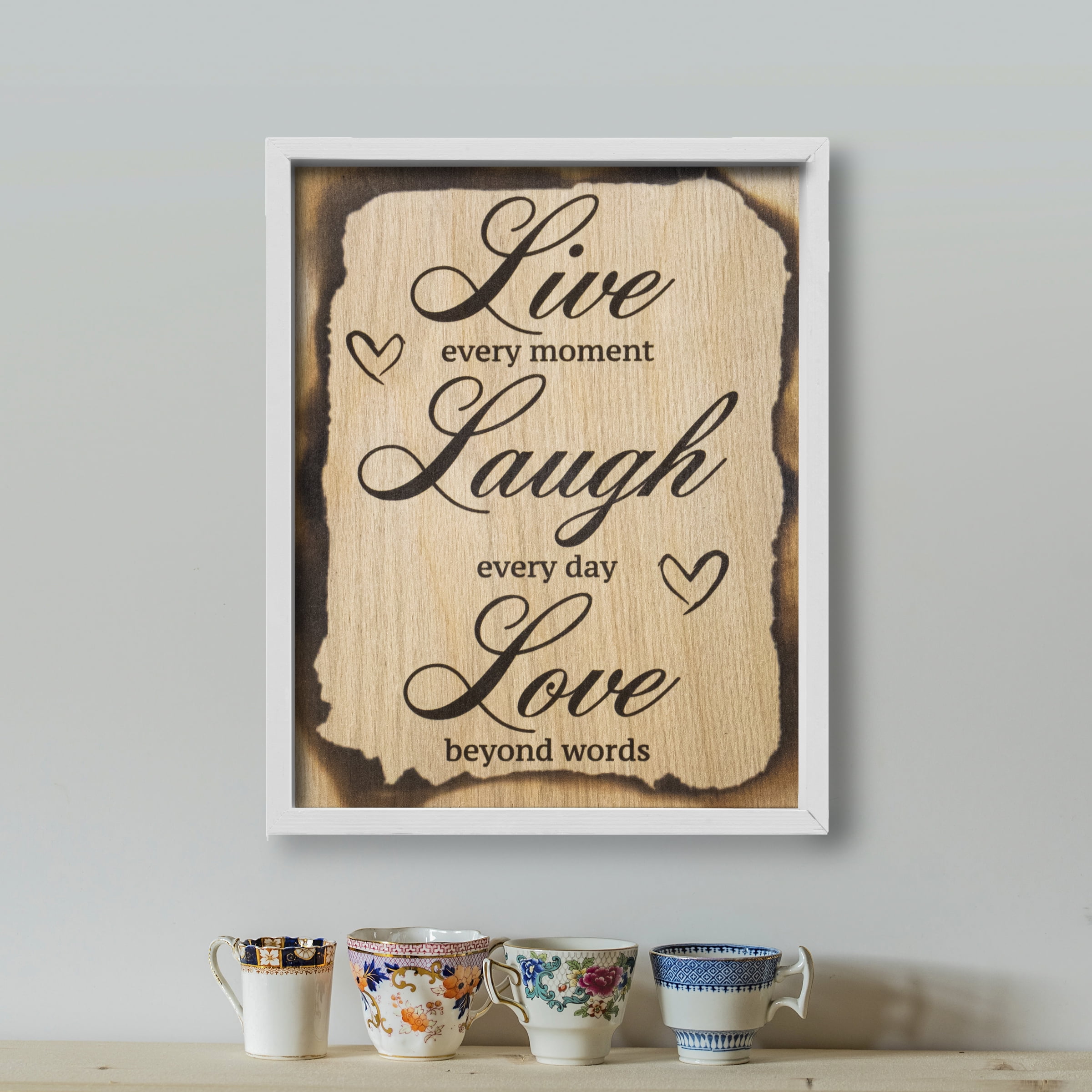 Love Like Crazy Lyrics Wood Sign Modern Farmhouse Wall Decor 