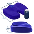 thumbnail image 6 of Everlasting Comfort Memory Foam Seat Cushion for Office Chairs and Car Seats, 6 of 10