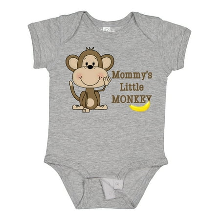 

Inktastic Mommy s Little Monkey Gift Baby Boy or Baby Girl Bodysuit