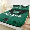 thumbnail image 3 of jejeloiu Boys Hockey Game Twin Sheet Sets,Sport City Twin Fitted Sheet,Dallas Flat Sheet For Teens Kids,Breathable Home Decor,3pcs, 3 of 7