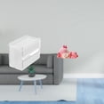 thumbnail image 2 of Caja de resina acrílica para guardar papel higiénico con una adorable figura de ciervo durmiendo. Soporte moderno para papel higiénico de pared o de m, 2 of 8