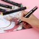 thumbnail image 2 of Juego de 48 rotuladores de colores para niños, rotuladores de acuarela de doble punta oleosos de 80/24 colores, pinceles para niños de la escuela, 2 of 5