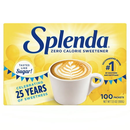 GTIN 722776200025 product image for Splenda Zero Calorie Sweetener  Sugar Substitute Packets - 100CT | upcitemdb.com