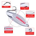 thumbnail image 4 of sSpooning Lures, Metal Baits, Durable Construction, Vibrating Action, For Freshwater Fishing, Effective Casting, Angler Tools, Lure Accessories, Lightweight Design, Trout Targeting, Akmoler, 4 of 8