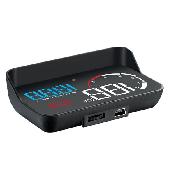 EGNMCR M10 Car HUD OBD2 Digital Car HUD LED Head-Up Display Overspeed Speedometer Alarm Head up display