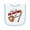 White and Light Blue, variant on Inktastic That's My Big Brother out There Baseball Baby Terry Cloth Bib