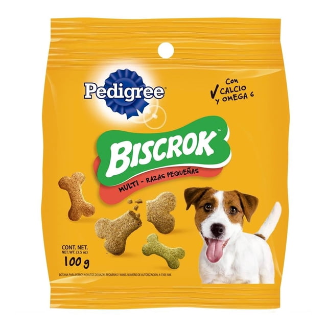 Premios para Perro Pedigree Biscrok Multi Razas Pequeñas 100 g