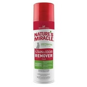 Nature's Miracle Cat Stain & Odor Remover Foam, 17.5 oz, Tough on Organic Stains And Odors