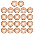 thumbnail image 1 of Unique Bargains Plastic Book Binding Discs, Rose Gold, 22 Pack, 1 of 6