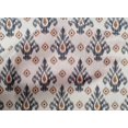 thumbnail image 4 of oneOone Cotton Poplin Fabric Diamond & Swirl Ikat Print Fabric BTY 56 Inch Wide, 4 of 4