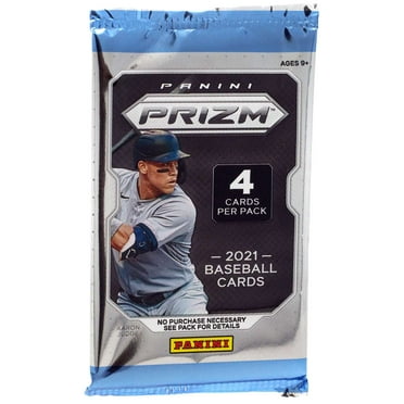 Collectible MLB Panini 2021 Prizm Baseball Trading Card BLASTER Pack (4 Cards)