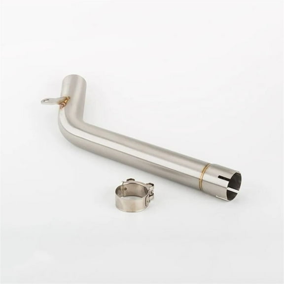 Motorcycle Exhaust Pipe Modified Middle Link Pipe Muffler Tube For Yamaha FZ6 FZ-6/for Fazer 2004 2005-2011