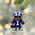 thumbnail image 1 of Dsscvnef Interesting Super Wrist Style Rugby Player Acrylic Statue Keychain 2D Design A Sports Souvenir That Fans Can Collect Glass Beads Curtain Window Door String of, 1 of 6