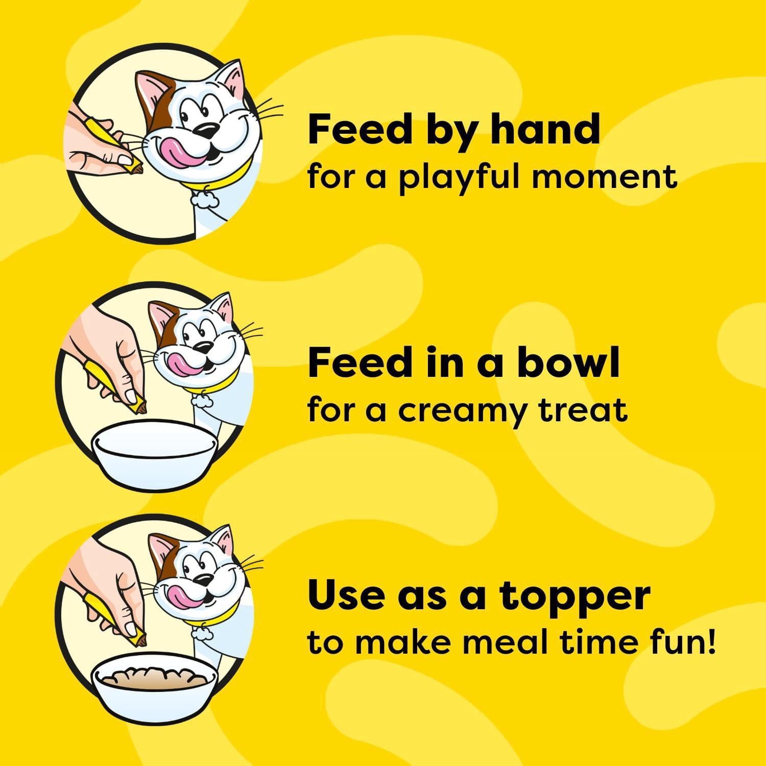 Temptations Creamy Puree Beef Liver Lickable Adult Cat Treats 4 Pouches