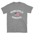 thumbnail image 1 of Minneapolis Minnesota Patriot Men's Cotton T-Shirt, 1 of 1