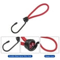 thumbnail image 3 of Unique Bargains 6 Inch Elastic Cords with Hook Fixed Straps for Camping Tent Canopy Red 10 Pack, 3 of 5