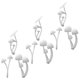 thumbnail image 4 of FELTECHELECTR 9 piezas de abalorios de setas pequeñas realistas para jardín, figuritas de setas, setas pequeñas, 4 of 5