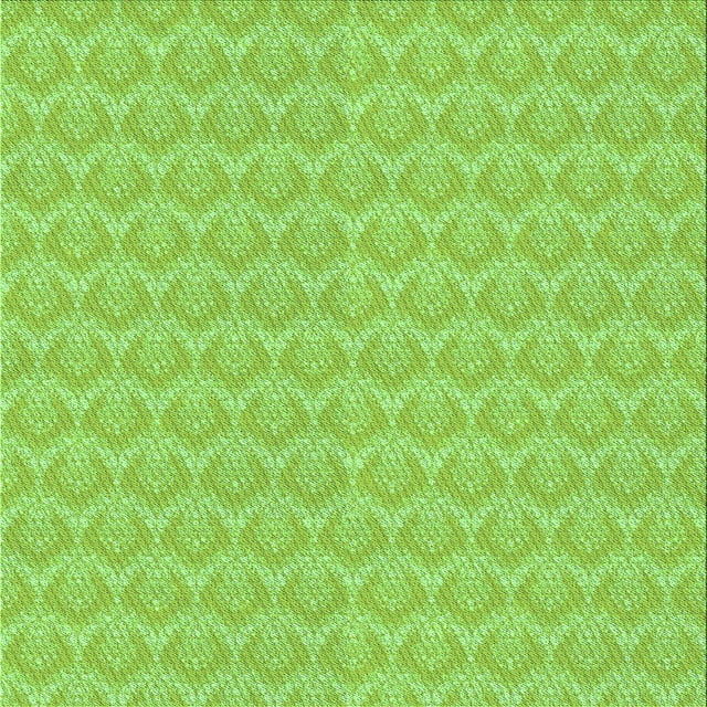 Ahgly Company Tapis d'Intérieur Lavable en Machine Carré Vert, 4 Pieds Carré