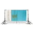 thumbnail image 3 of ABPHOTO Polyester 7x5ft Photography Backdrop Shabby Blue Paint Weathered Wooden Floor Backdrops for Photography Photo Shoots Party Newborn Kids Baby Personal Portrait Photo Background Studio Props, 3 of 4