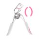 thumbnail image 1 of Rizador de pestañas conveniente para mujeres 1 Pcs Unique Bargains para viajes de negocios Acero al carbono PS Blanco Rojo Rosa, 1 of 3