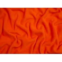 Minerva Polar Fleece Fabric Bright Orange - per yard