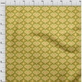 thumbnail image 3 of oneOone Cotton Flex Fabric Ogee Flame Stitch Print Fabric BTY 40 Inch Wide, 3 of 4