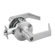 Yale  Commercial Storeroom Augusta Lever Grade 1 Cylindrical Lock Less Cylinder, Satin Chrome