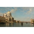 thumbnail image 3 of Amédée Rosier 18x12 Black Modern Framed Museum Art Print Titled - The Grand Canal, 3 of 5