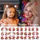 thumbnail image 2 of Un par de decoraciones navideñas de moda navideña, horquilla creativa, pequeño regalo para niños, horquilla de cornamenta dorada, horquilla de Año Nuevo Navida, 2 of 4