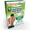 Hempvana As Seen on TV Cold As Ice Pain Relief Gel Patch - Flexible Patch Targets Back Pain, Neck Pain, Lower Back Pain, Elbow Pain