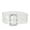 Clear, variant on INSPIRE CHIC Ladies Grommet Clear Waist Belts for Jeans Transparent Belts Pin Buckle