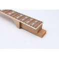 thumbnail image 4 of Siemonic Electric Guitar Neck 22 Fret 24.75 Inch Rosewood Fretboard Set in Paddle Head, 4 of 9