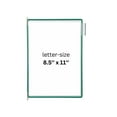 thumbnail image 2 of Djois® Desktop Display System, Durable Steel Wire Frames, Letter-Size, 20 Pockets, Green, 2 of 5