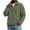 Army Green, variant on Sorvello Men's Full Zip Fleece Jacket Lapel Collar Long Sleeve Thermal Coat Winter Outdoor Warm Jacket with Zip Pockets Army Green L