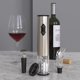 thumbnail image 3 of Abridor de vino eléctrico, abridor de sacacorchos eléctrico automático para botellas de vino con cortador de papel de aluminio, para citas, fiestas y amantes del vino (acero inoxidable), 3 of 4