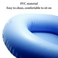 thumbnail image 4 of Inflatable Bedpan Compatible with Bedridden Patient Aid, Portable Toilet Ergonomic Curved Edges, Smooth Surface, PVC Material, Foldable Storage, ComCompatible withtable, 4 of 5