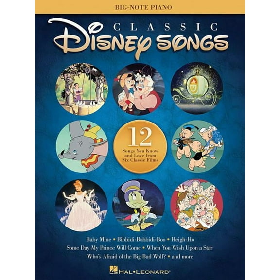 Classic Disney Songs, (Paperback)