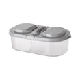 thumbnail image 1 of Boîte de Rangement en Plastique avec Couvercle (1 Gris), 1 of 5