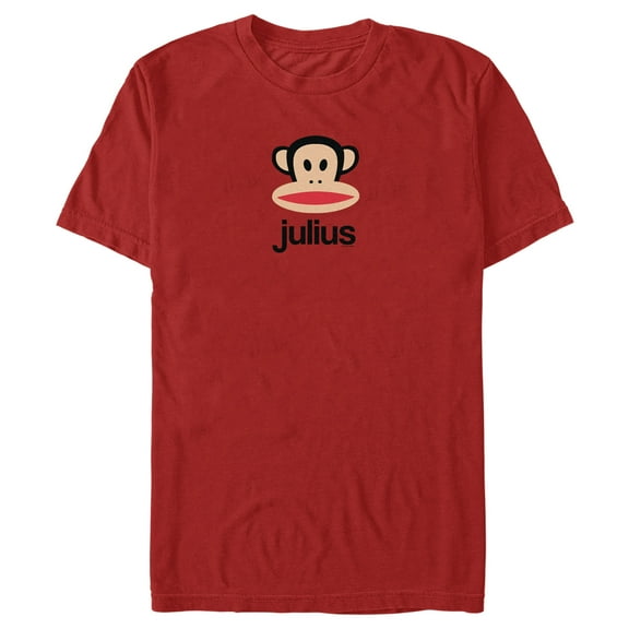 Men's Paul Frank Classic Julius  Graphic Tee Red X Large