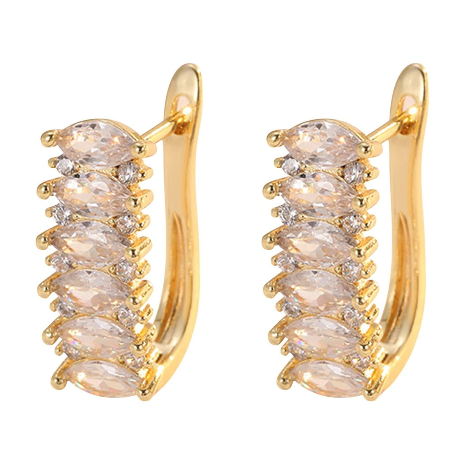 Diamond Cubic Zirconia Hypoallergenic Jewelry Gift Elegant Chic