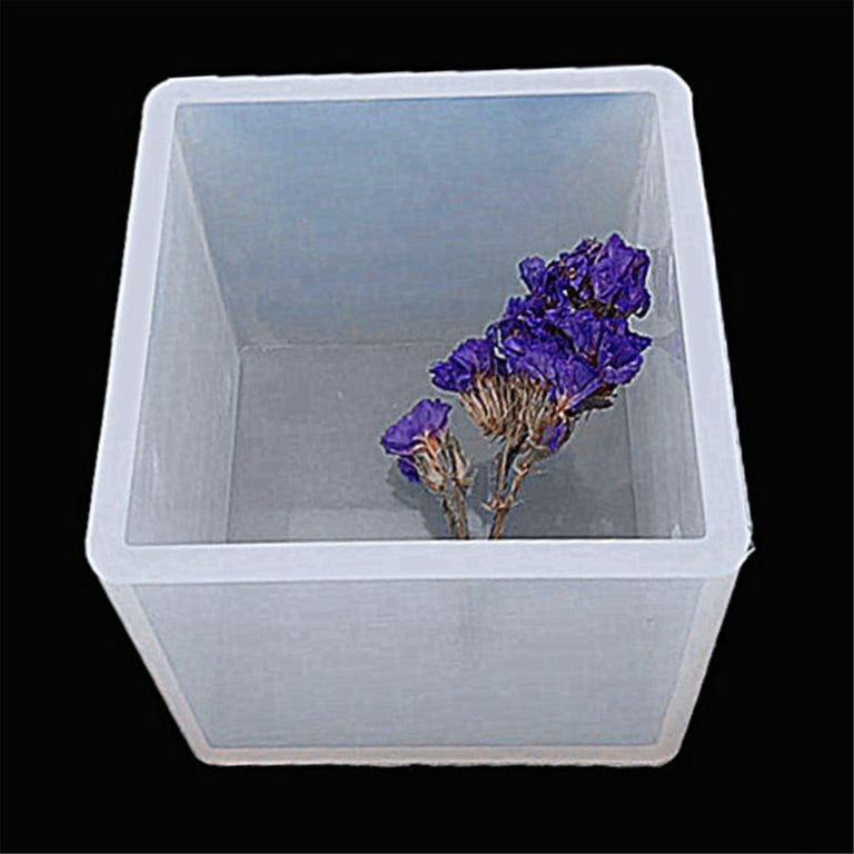 Cube Carré Transparent Silicone Moule Epoxy Résine Diy Fabrication Craft  Molds