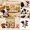 A, variant on Mini 3D Beaded Animal DIY Kit, Creative Beaded Embroidery Set, Cute Mini Animal Decor Gift, Suitable for Beginners and Craft Enthusiasts, 6 Styles