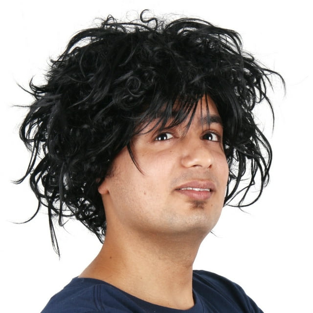 Peluca para cosplay, disfraz de anime de Edwards Scissorhands, sintética